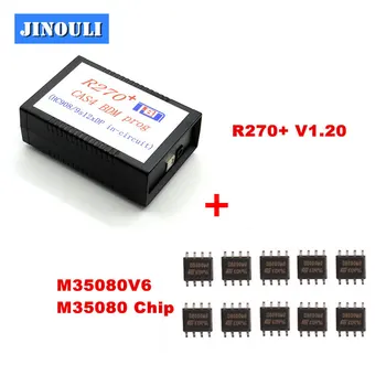 

DHL Free R270+ CAS4 BDM Prog Auto Programming R270 V1.20 programmer For BMW Professional Auto Key Programmer +10pcs m35080v6