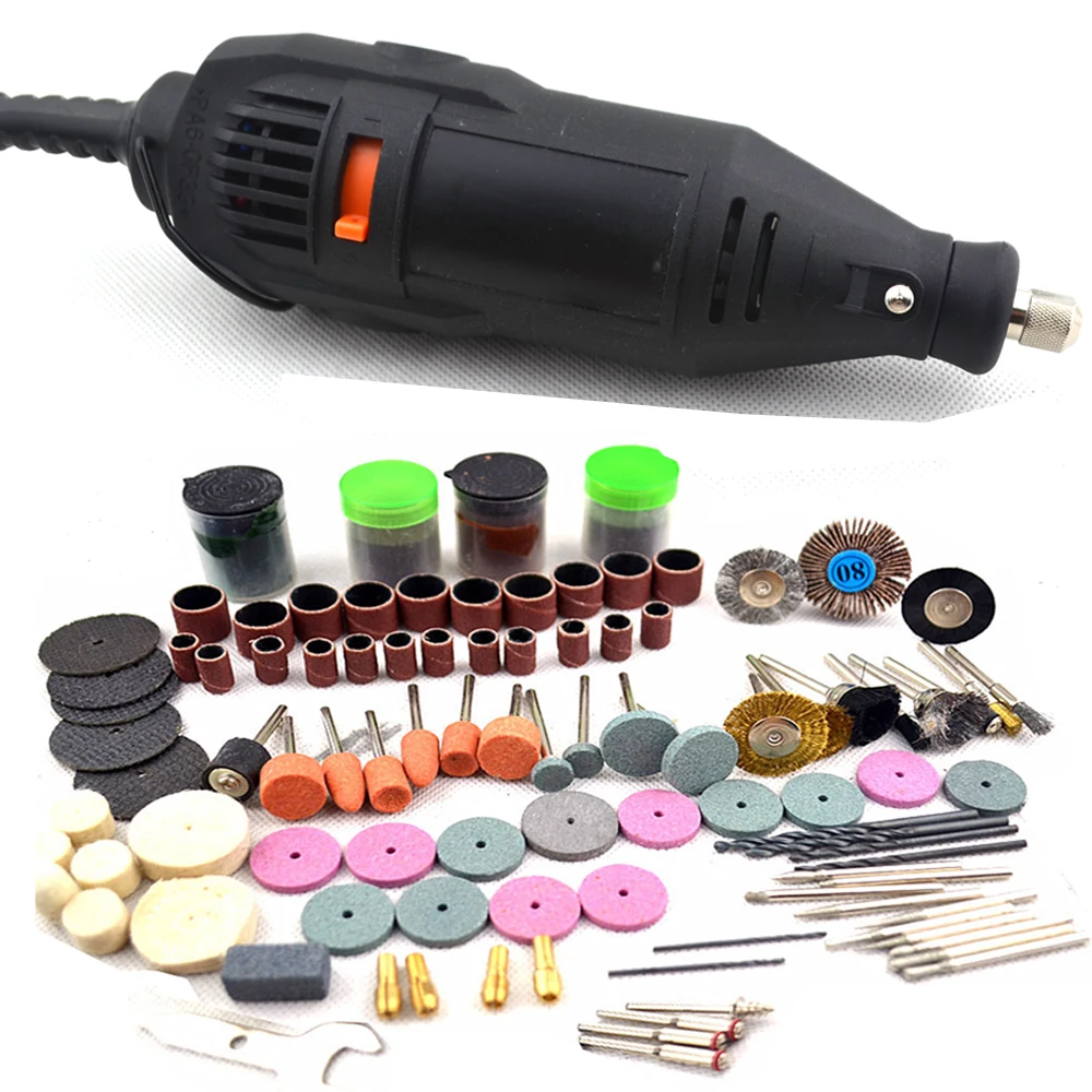 MYPOVOS 220V Power Tools Electric Mini Drill with