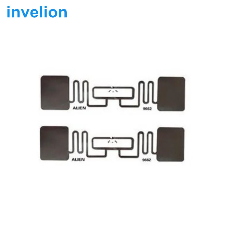 25 шт./лот UHF rfid lable long range 860 960MHZ EPC Alien 9662 RFID Инкрустация с бесплатным влажной