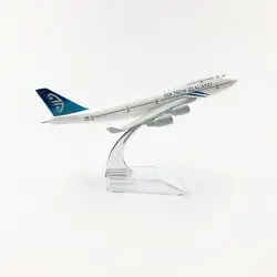 1/400 масштаб самолета Боинг 747 Air New Zealand 16 см сплава плоскости B747 модель игрушки Для детей подарок для коллекции