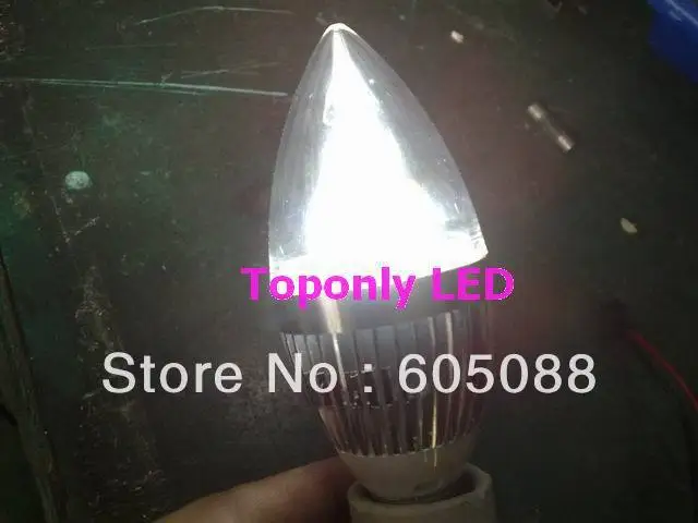 e14 3w font b led b font candle lamp bulb with isolated power supply ac85 265v