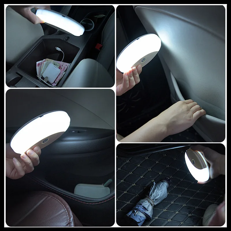 Car Accessories Interior Decoration Universal Modification Car Home Multifunction LED Reading Light Blu-ray White Light