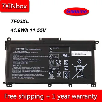 

7XINbox 41.9Wh 11.55V Genuine TF03XL Laptop Battery For HP Pavilion 15-CD HSTNN-LB7J HSTNN-LB7X 920070-855 920046-421