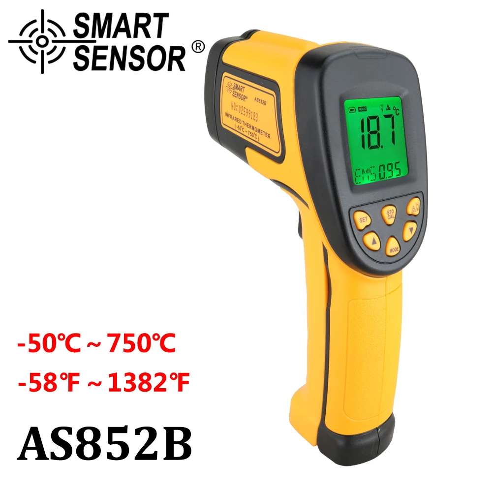 Digital IR Thermometer non contact instant read infrared thermometer
