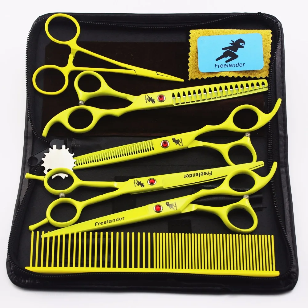 Buy 7 "Professional pet grooming kit, direct and