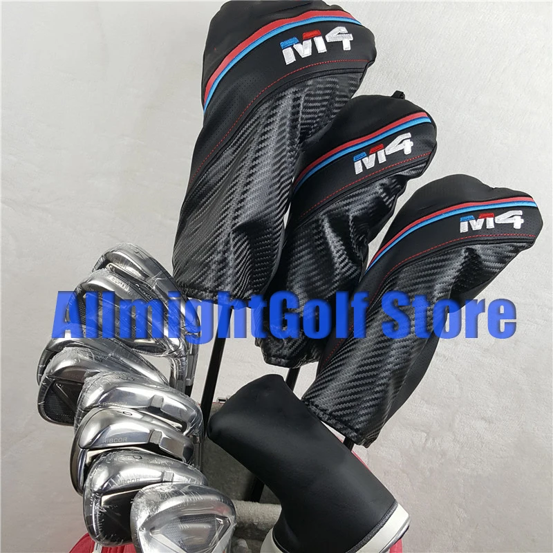 

M4 Golf Set Complete Set M4 Golf Clubs M4 Driver + Fairway Woods + Irons + putter Graphite/Steel Shaft With Head Cover No Bag