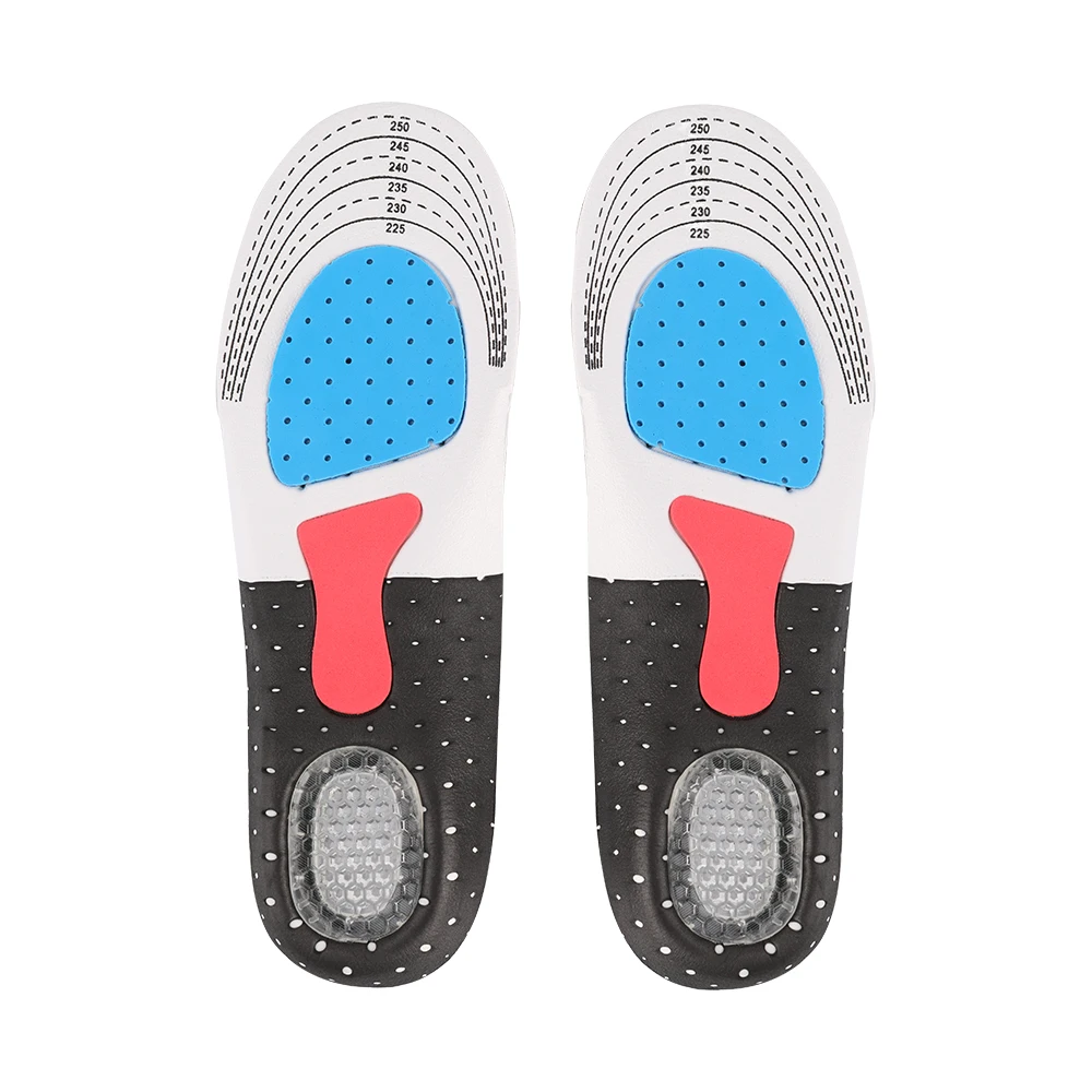 

Orthopedic Foot Arch Support Sport Shoe Pad Running Gel Insoles Insert Cushion Insole Sneakers Pad Sweat-absorption Flash Drying