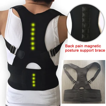 

AOFEITE Magnetic Orthopedic Shoulder Belt Adult Houding Correctie Back Straightener Posture Corrective Therapy Back Brace