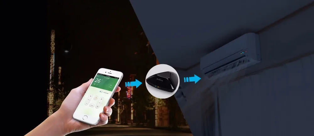 Broadlink RM Pro RM2 Smart Home Automation,Universal Intelligent Controller,WIFI+IR+RF Switch Remote Control via IOS Android APP-2