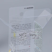 Пользовательский прозрачный упаковочный прозрачный пластиковый двустворчатая блистерная коробка упаковка прозрачная коробка для хранения печать- PX20169