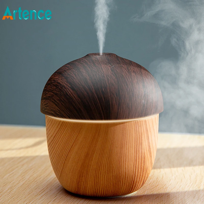 

Air Humidifier USB Aroma Essential Oil Diffuser Ultrasonic Cool Mist Air Purifier 7Color Change LED Night light for Office Home