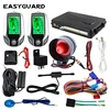 EASYGUARD 2 Way pke Car Alarm System LCD Pager Display auto lock unlock security vibration alarm shock sensor security universal ► Photo 1/6