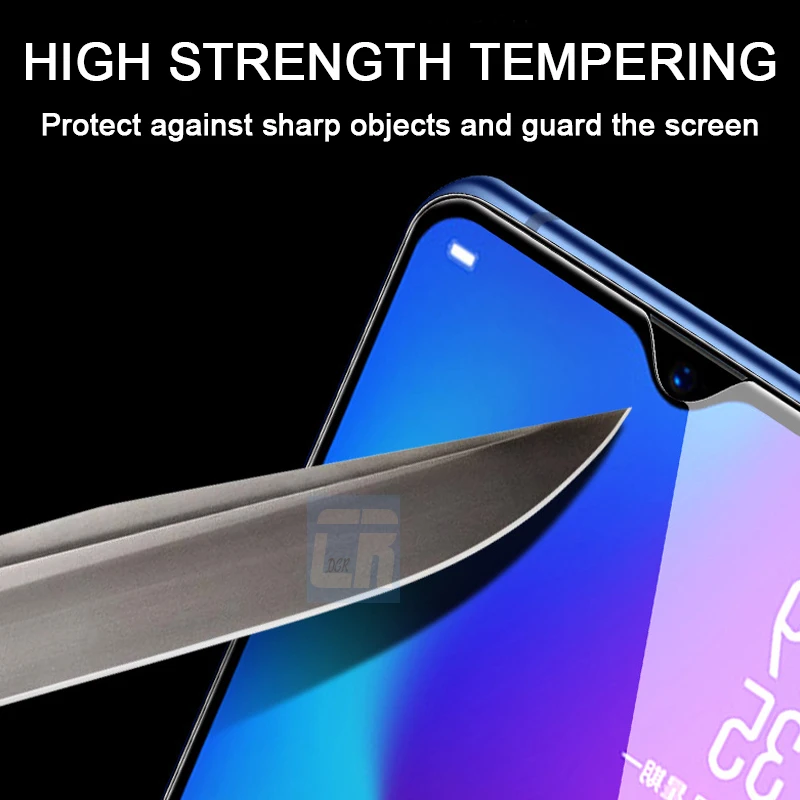 Закаленное стекло 11D с изогнутыми краями для OPPO A3S A5 K1 R17 F1 F9 F11Pro Защита экрана F5 F7 A7