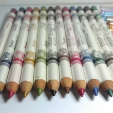 DHL 600 шт. = 50 наборов Водонепроницаемый идеально Pro m.n карандаш-подводка для глаз Cosmetics12color каждый набор подводка для глаз