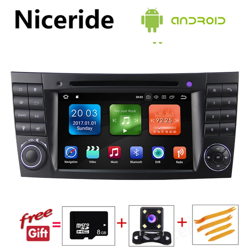 Flash Deal Android 7.1 8.0 Car DVD Player For MERCEDES BENZ E class W211 G-Class W463 CLS W219 W209 GPS Navi Head Unit Video Player Wifi bt 29