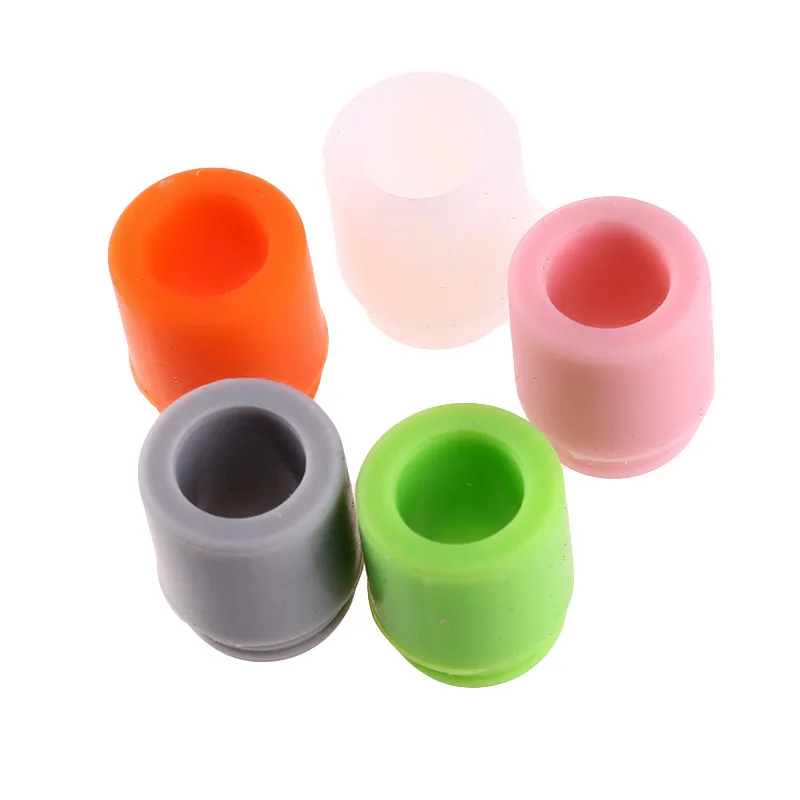 

1 Pc Candy Color Mouthpiece Silicone 810 Drip Tip Wide Bore Drip Tips E Cig Vape For Geekvape TFV12 TFV8 Big Baby Tank