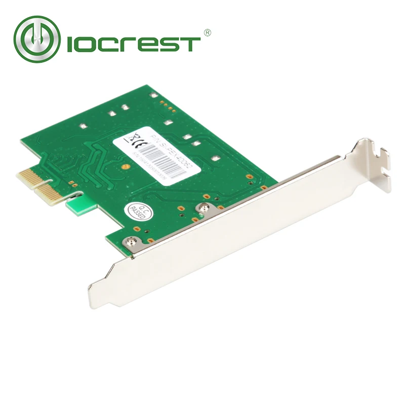 PCIe SATA III 4-портовый PCI-e версия 2 x2 Слот карты контроллера с низким профилем кронштейн