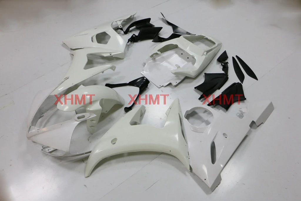 Для YZF R6 2003-2005 Обтекатели YZF600 R6 03 04 тела Наборы YZFR6 03 05 черный, красный обтекатели - Цвет: no painted