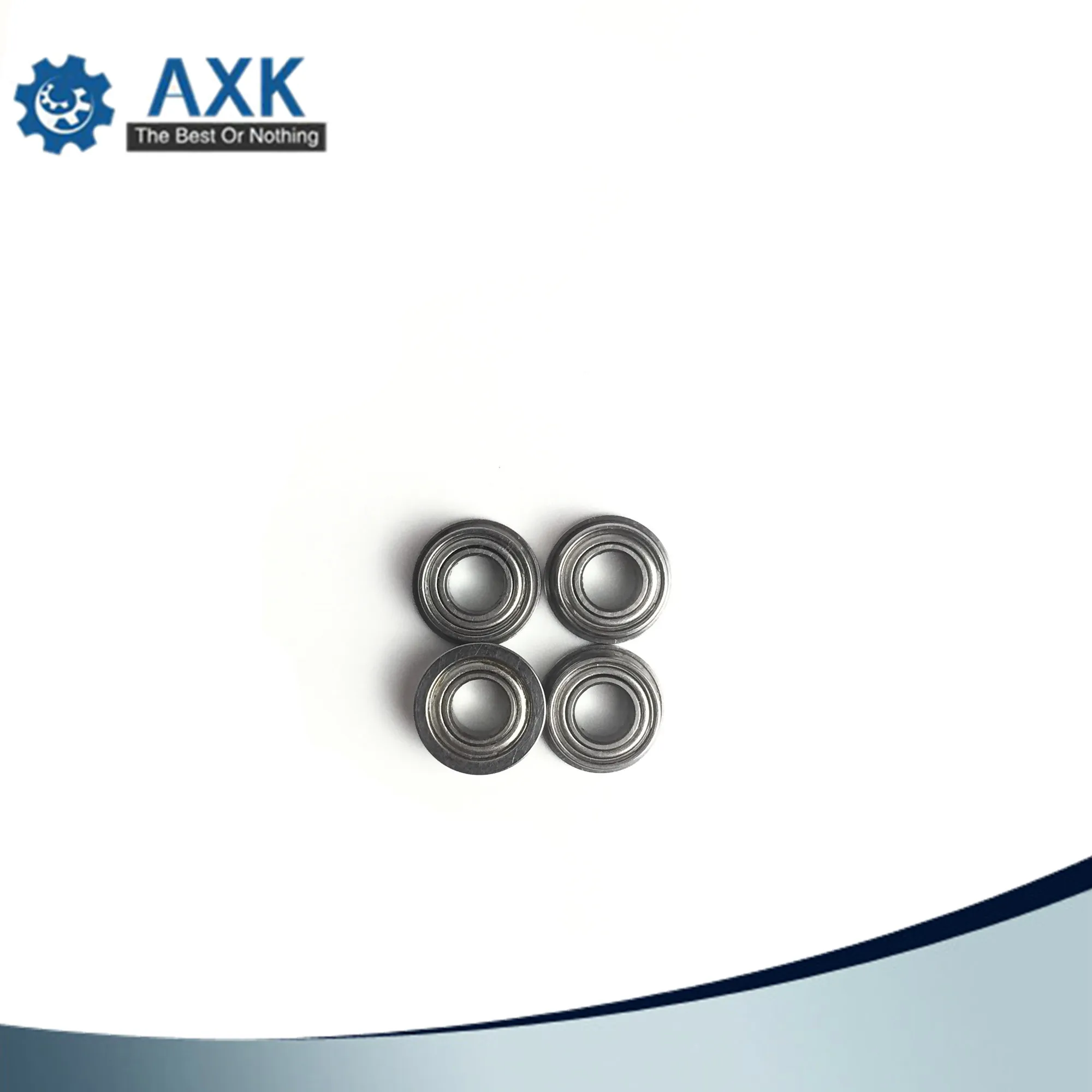 FR168ZZ Flange Bearing 6.35x9.525x3.175 mm ABEC-1 10 PCS Inch Flanged FR168 Z ZZ Ball Bearings
