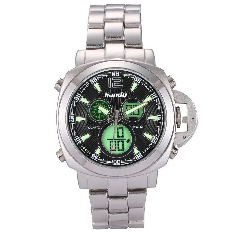Luxury Brand Men Military Sports Watch Digital LED...
