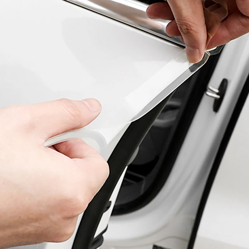 

Car Door Edge Protector Sticker Strip PVC Film Transparent Anti Collision Edge Guard Scratch Protector Rubber Seal Auto Guard