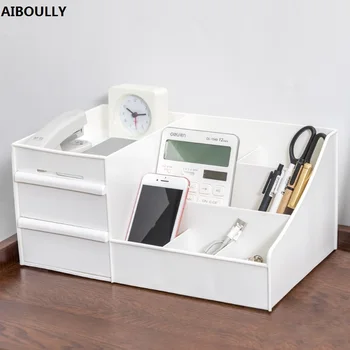 

Cosmetic Storage Box Drawer Desktopplastic Makeup Dressing Table Skin Care Rack House Organizer Container Mobile Phone Sundries