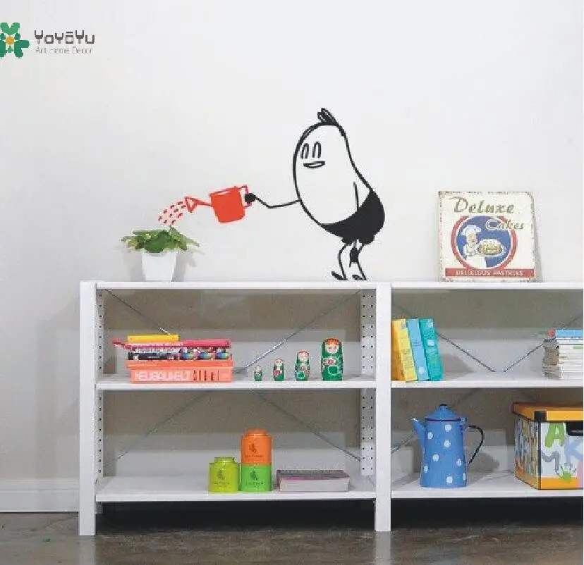 Wall Decal Vinyl Sticker Gardener Wall Art Decor Custom Any Color Wall