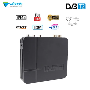 

DVB-T2 DVB-T HD Digital Terrestrial TV Receiver Tuner Receptor MPEG-2/-4 DVB T2/T H.264 Set Top Box For Europe/Russian/Columbia