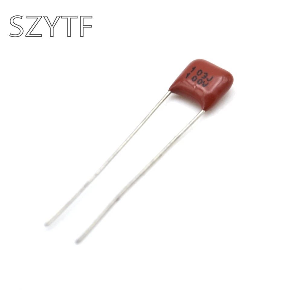 5 мм булавки 100V 103 10NF 0 01 uF CBB конденсатор (50 шт./лот) | Электронные компоненты и