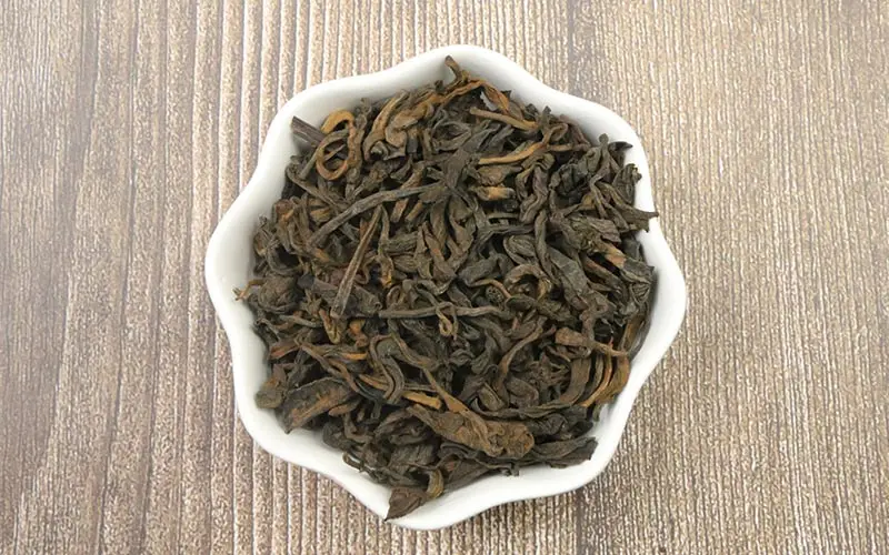 Года спелый Пуэр китайский Юньнань шу пуэр здоровый чай с листьями
