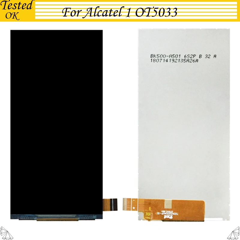 

5 Inches For Alcatel 1 5033 5033D 5033X 5033Y 5033A 5033J Only LCD Display Screen Digitizer Replacement