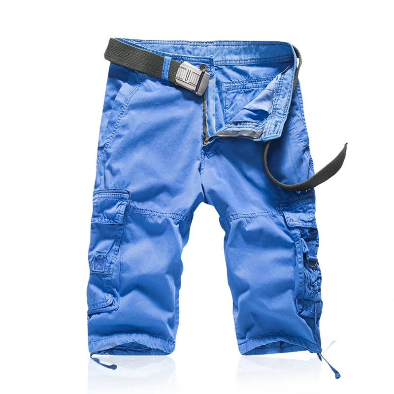 Cargo Shorts Men Cool Camouflage Summer Hot Sale Cotton Casual Men Short Pants Brand Clothing Comfortable Camo Men Cargo Shorts