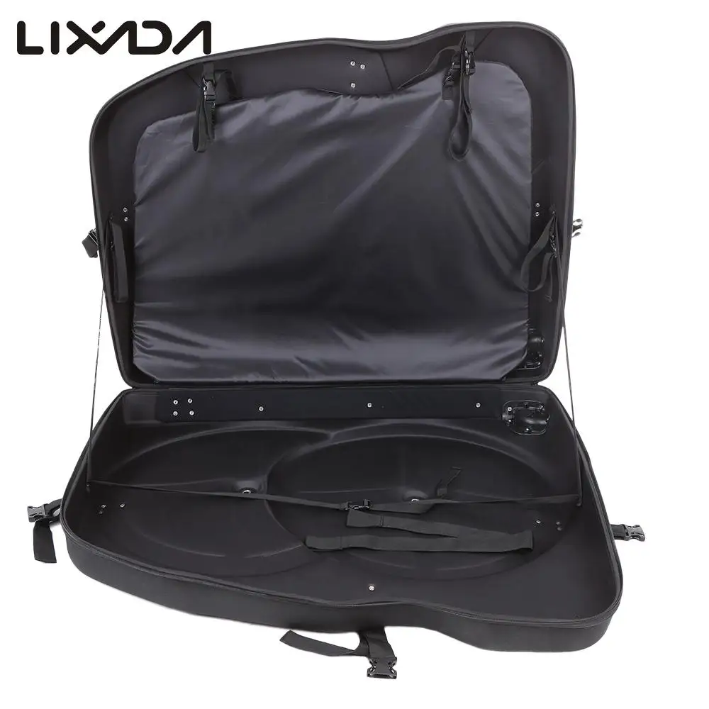 Perfect Lixada Bike Bags Road MTB Bicycle  Air Transport Case Bicycle Transportation Travel Hard 29 Inch EVA Bike Case with Wheels 2