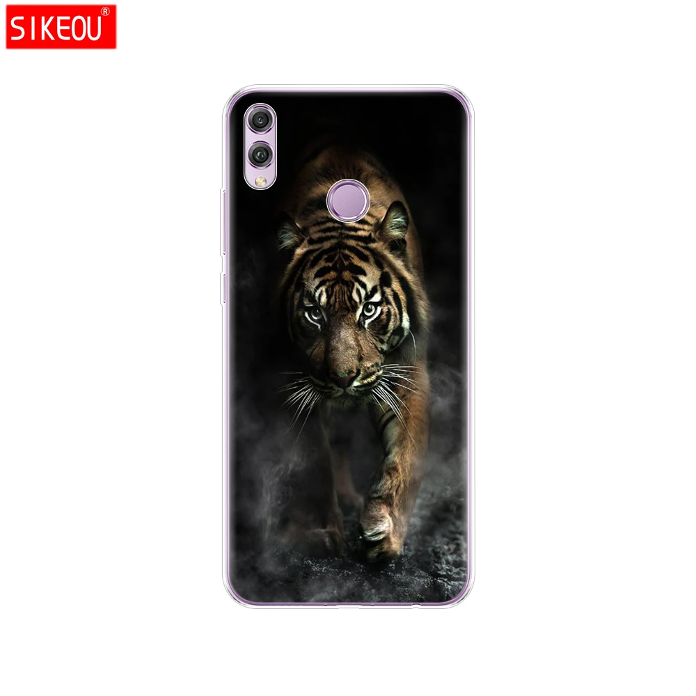 12076 Чехол для huawei honor 8x, 6,5 дюймов, силиконовая Мягкая задняя крышка из ТПУ для huawei honor 8x, Защитные чехлы для телефонов, чехлы, чехлы с цветами - Цвет: 12076