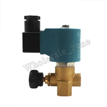 CEME 9934 серии 2/2 way NC G1/" электромагнитный электрический клапан/Железная машина электромагнитный клапан для воды воздушный пар высокой температуры