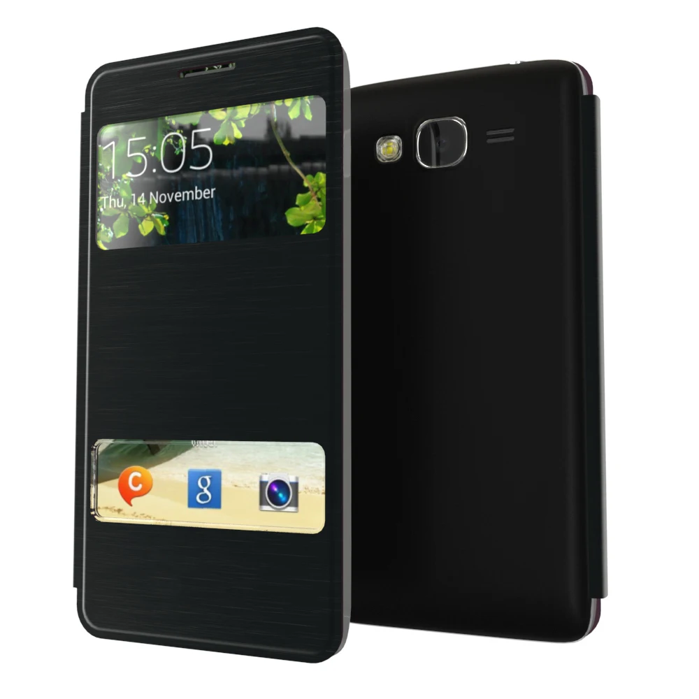 Роскошный ультра тонкий флип чехол для Samsung Galaxy Grand Prime G530 G530H SM G530W G5308W G531 G531H с G531F