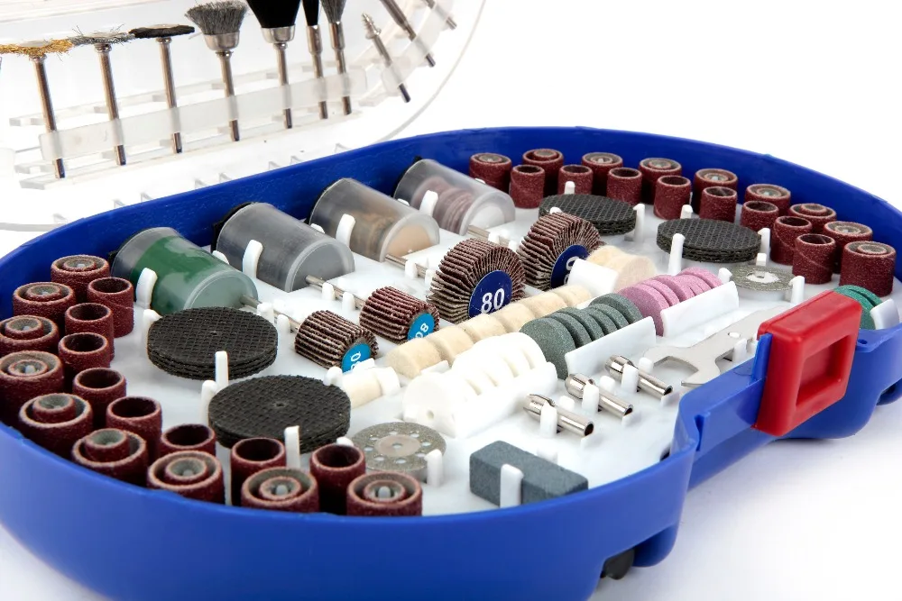 Tanie WORKPRO 276PCS obrotowe akcesoria narzędziowe narzędzia obrotowe bity akcesoria do elektronarzędzi szlifowanie polerowanie narzędzia do obróbki drewna