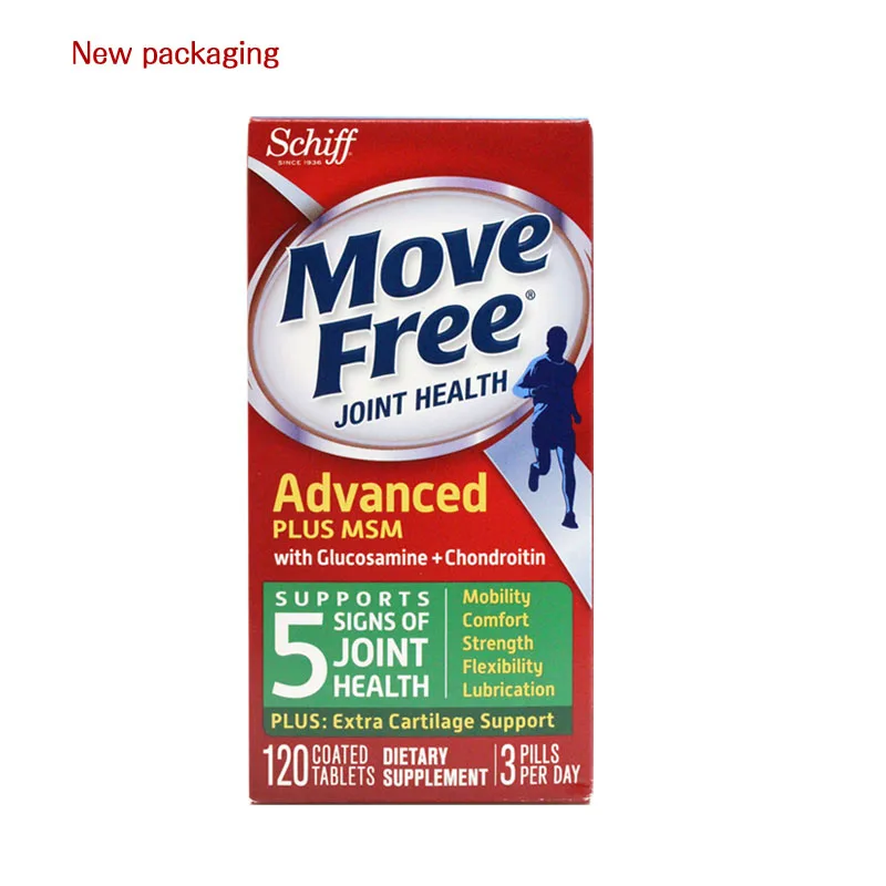 

Move Free Glucosamine Chondroitin MSM and Hyaluronic Acid Joint Supplement, 120 Count Glucosamine chondroitin comforts,