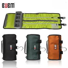 BUBM Gopro Sac de Réception Cas portable rouleau recevoir le paquet Caméra Transport cas pour Gopro Hero 4 3 + 3 2 1 Gopro accessoires