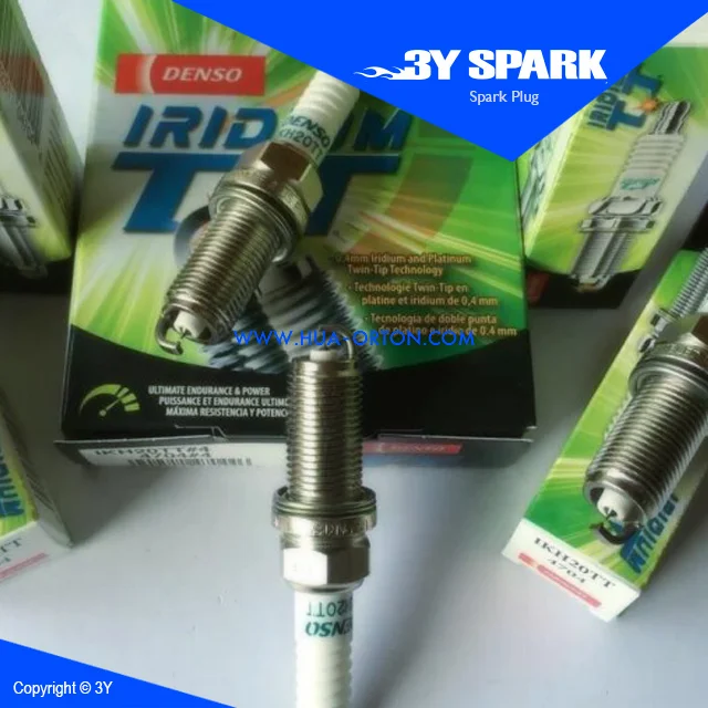 Set(4) Free shipping Denso TT IRIDIUM spark plug 4702 IK20TT USA with ...