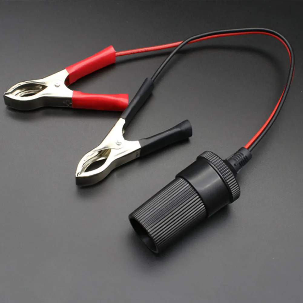 Universal 12V Vehicle Battery Terminal Clip-on Cigarette Lighter Adapter Socket | Автомобили и мотоциклы