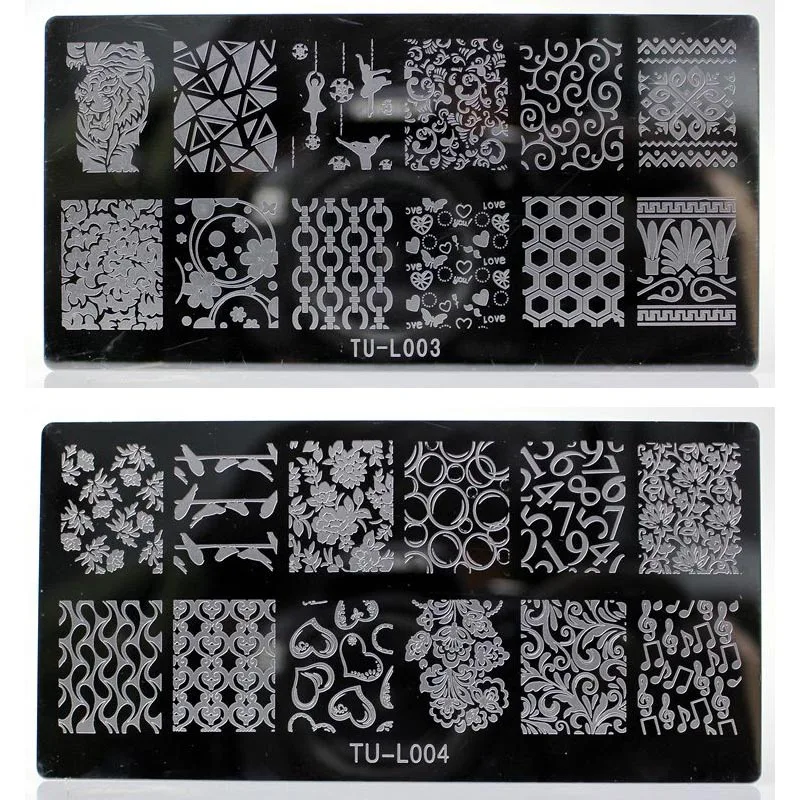 جديد تصميم مسمار الفن لوحة 6*12 سنتيمتر مسمار ختم TU-L 30 نمط الدانتيل زهرة الحيوان صورة قالب طباعة مسمار نصائح DIY مانيكير جديد تصميم مسمار الفن لوحة 6*12 سنتيمتر مسمار ختم TU-L 30 نمط الدانتيل زهرة الحيوان صورة قالب طباعة مسمار نصائح DIY مانيكير