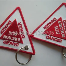 Брелок Треугольники "опасность" Выборы сиденье