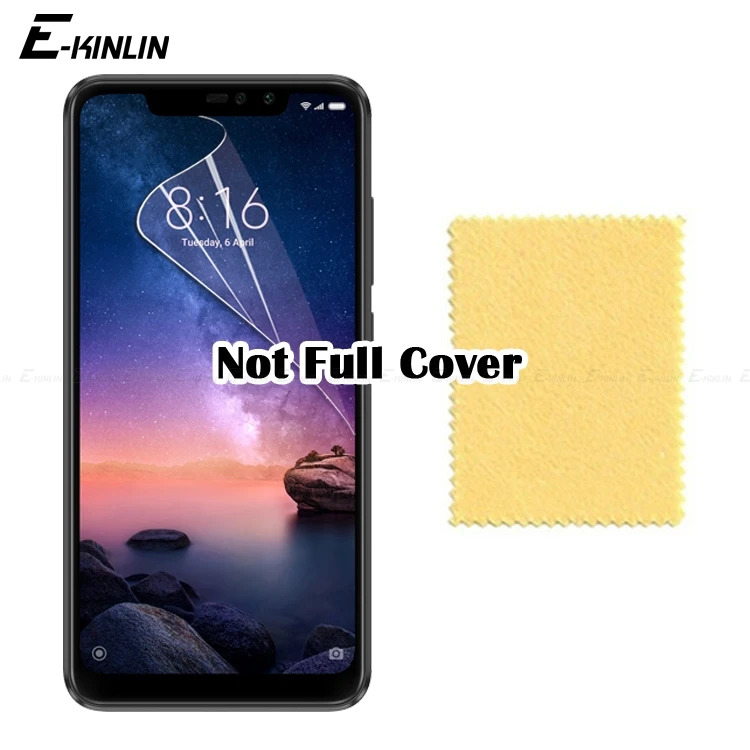 

Display Screen Protector For XiaoMi Redmi Note 6 5 S2 Pro Mi 8 SE A2 Lite A1 Mix 2S Max 3 2 PocoPhone F1 Soft Protective Film
