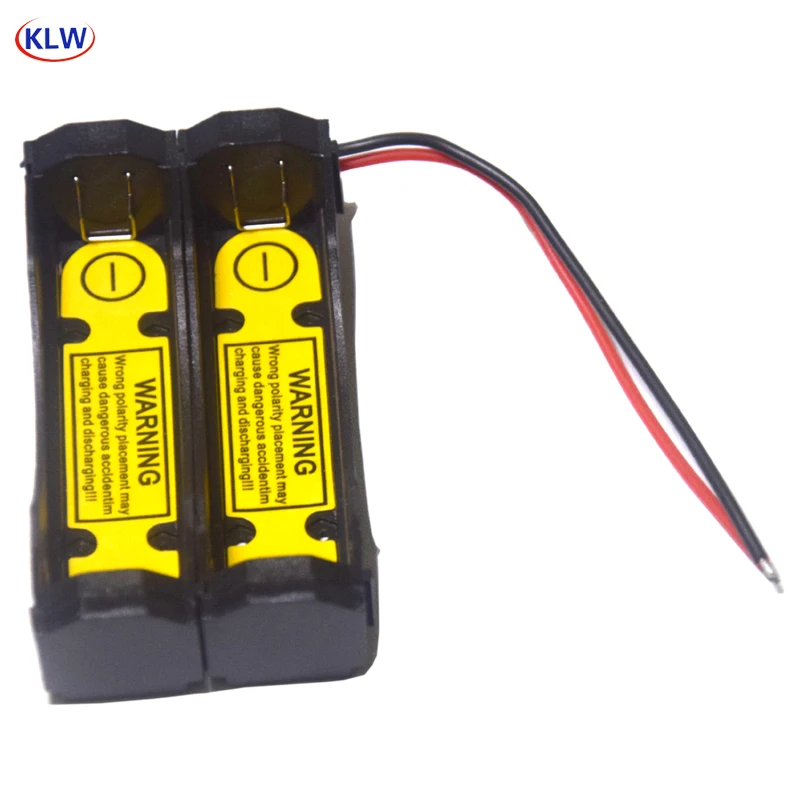 

1Pcs Charging Discharging Control Battery Holder Case for Li-ion 3.7V 18650 17670 Cell 1S2P PCM battery charging slot