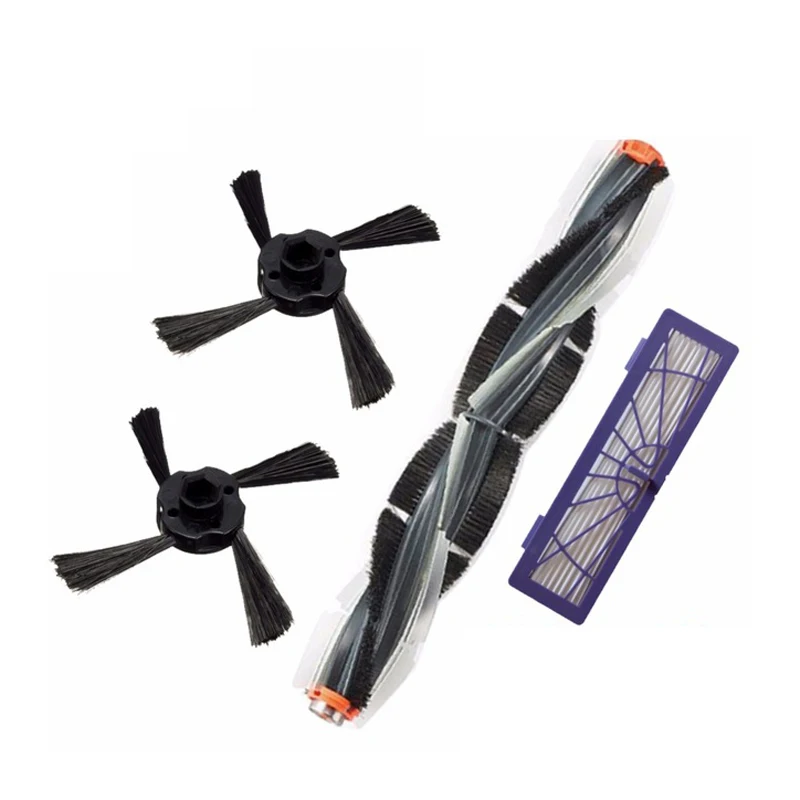 

Generic combo Brush blade brush+2Pcs side brush+1Pcs dust hepa filter for Neato Botvac 70e 75 80 85 Vacuum robot Cleaners