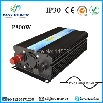 

Free Shipping to Czezh Single Phrase DC 12V 24V 48V AC100v 110v 120v 220v 230v 240v Pure Sine Wave Grid Free Micro Inverter 800W