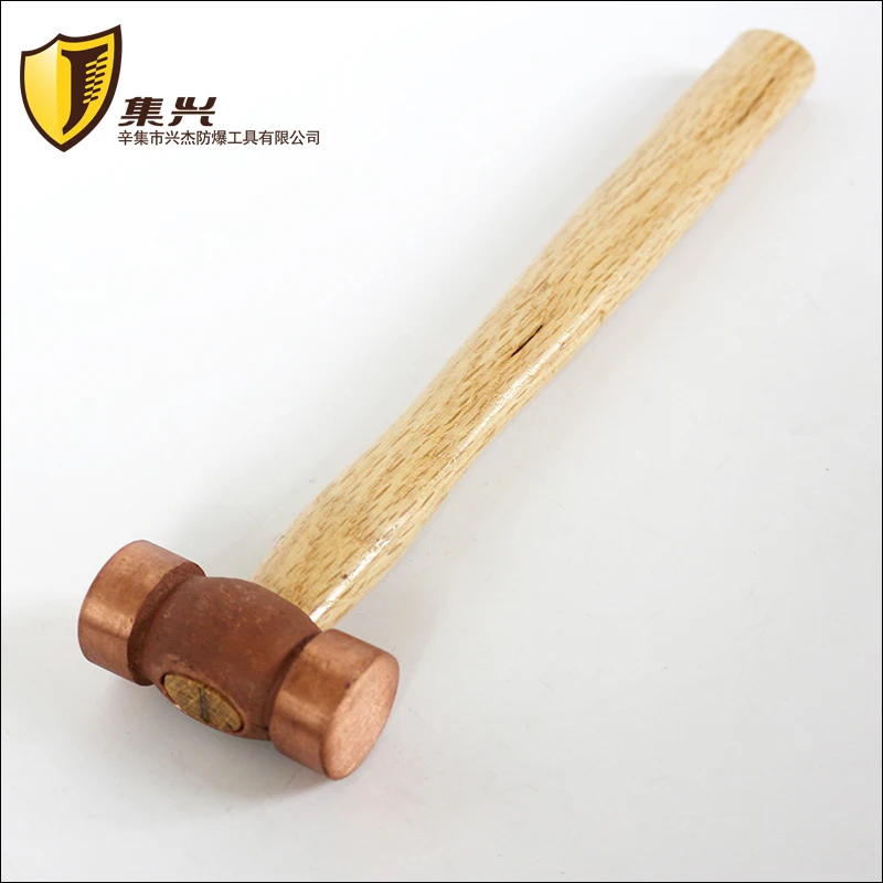 

0.22kg Non-sparking Red Copper Hammer, Double face hammer, Safety Hand Tool