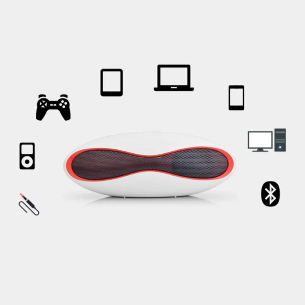 X6 Mini Беспроводная bluetooth колонка портативный динамик громкой связи со встроенным