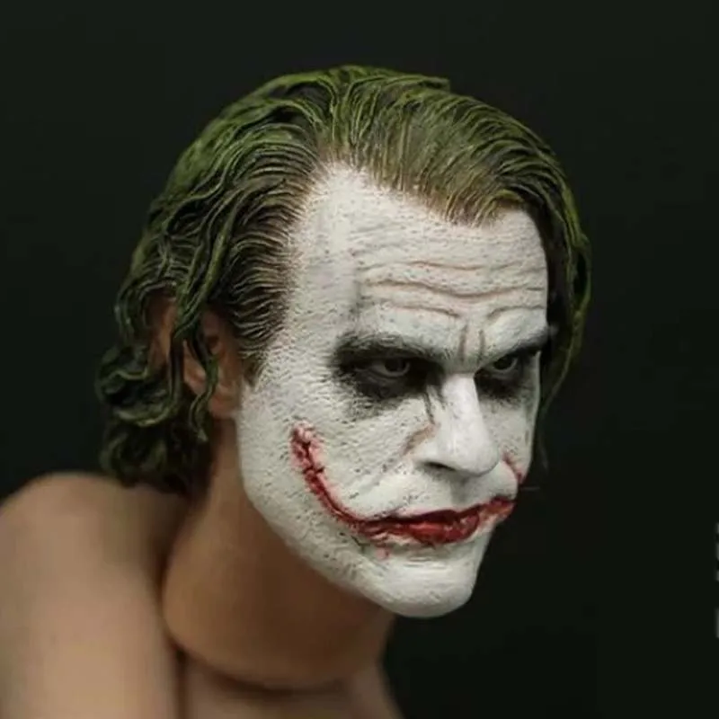 Mnotht фигурка Бэтмена, модель игрушки, 1:6, мужской солдат, приквел, клоун, хит, Джокер, голова, лепка для 12 дюймов, фигурка